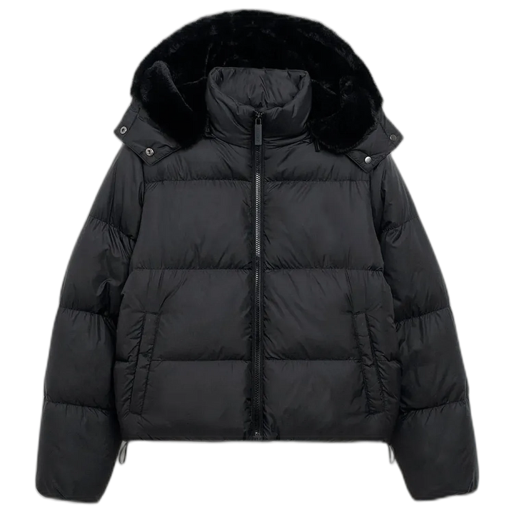 Campera Lock 47 Street Mujer Abrigada con Capucha