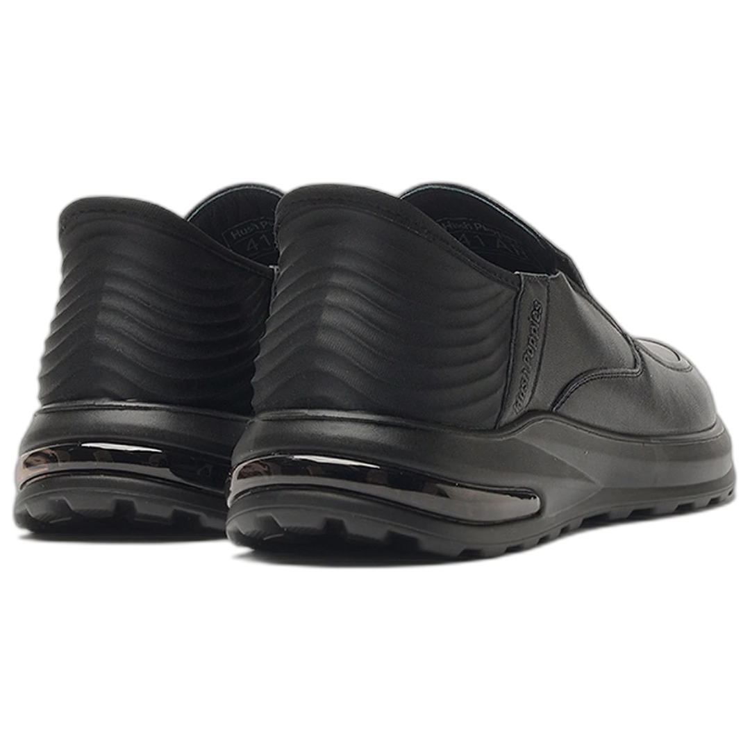 Zapato Hush Puppies Sutton 2.0 Cuero All Day Support Negro