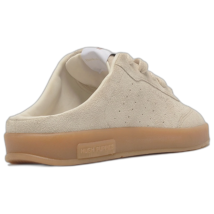 Zueco Hush Puppies Akira Cuero Descarne Beige