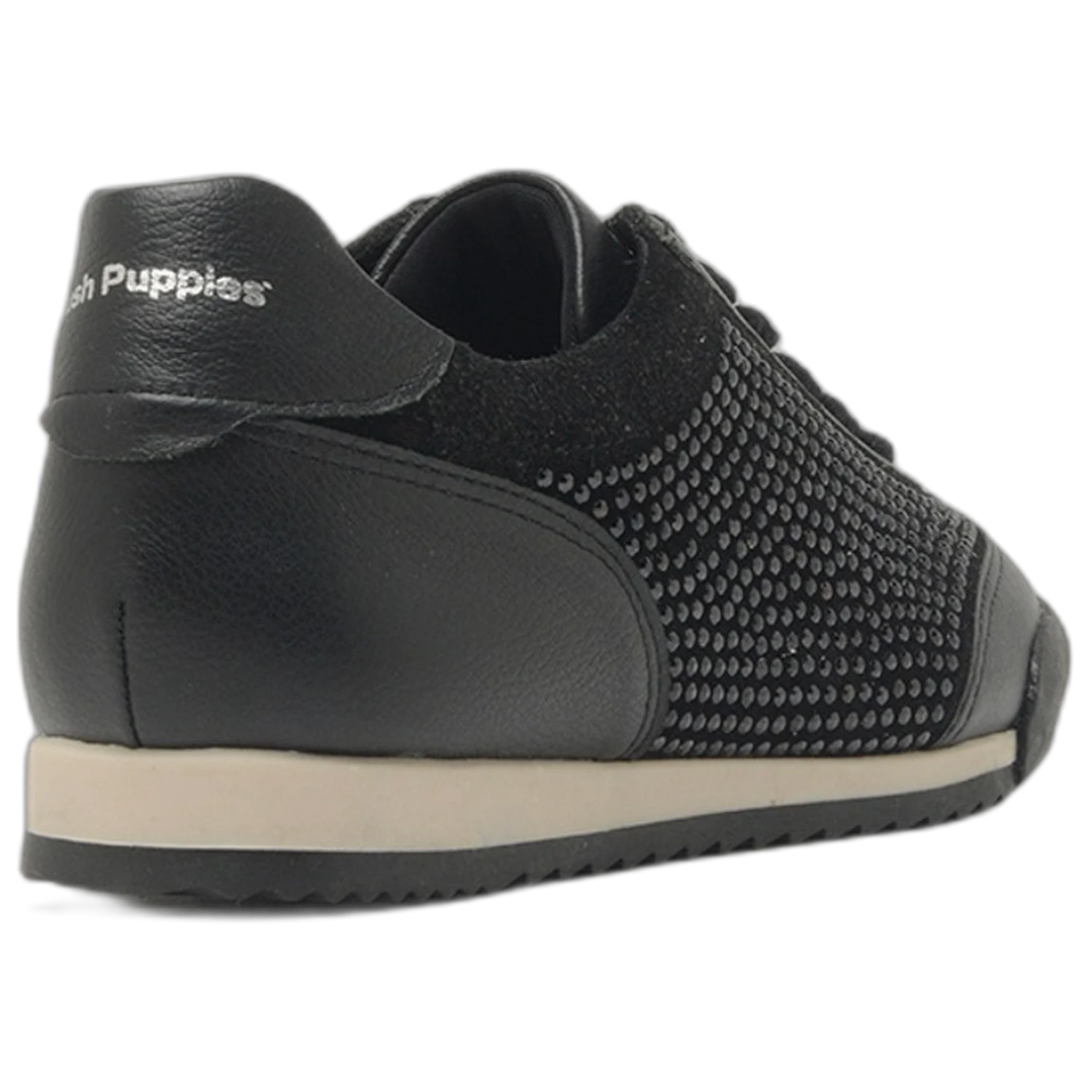 Zapatillas Hush Puppies Sally Negro Mujer