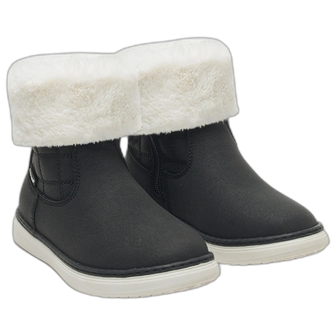 Bota Hush Puppies Ana Caña Media Zero G Mujer Negra