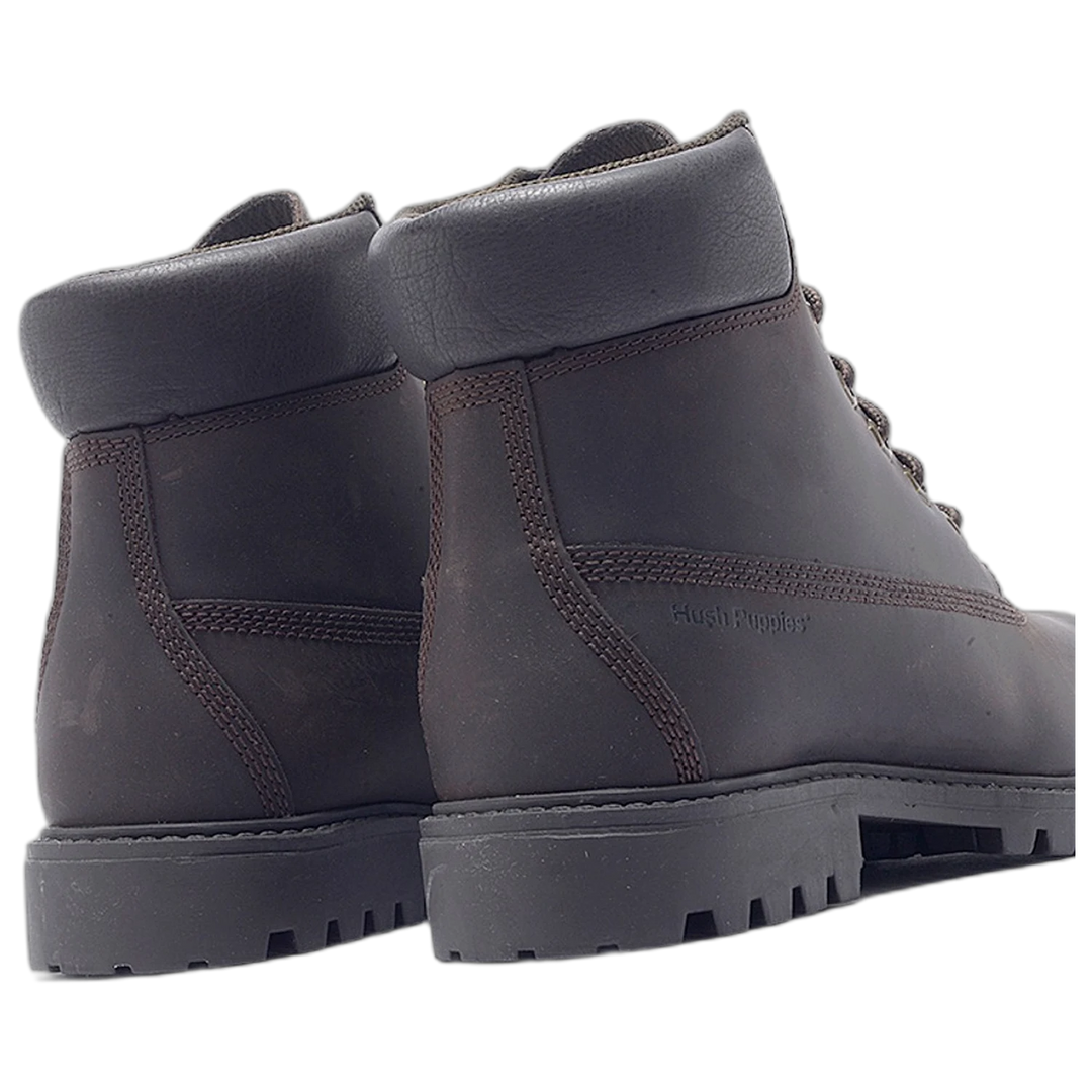 Borcegos Hush Puppies Lizard Marrón Cuero