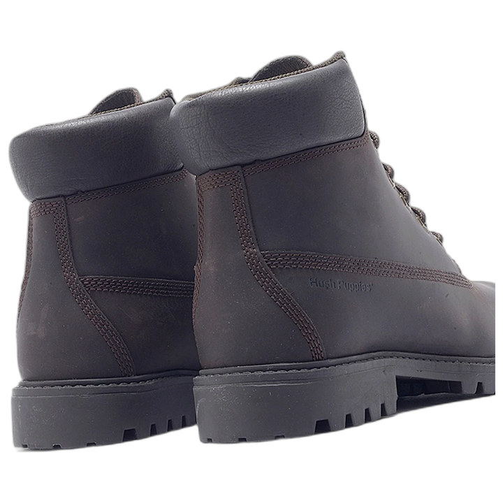 Borcegos Hush Puppies Lizard Marrón Cuero