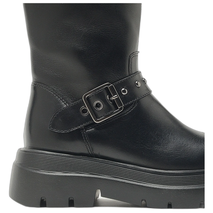 Bota Hush Puppies Florence  Caña Alta Zero G Negra