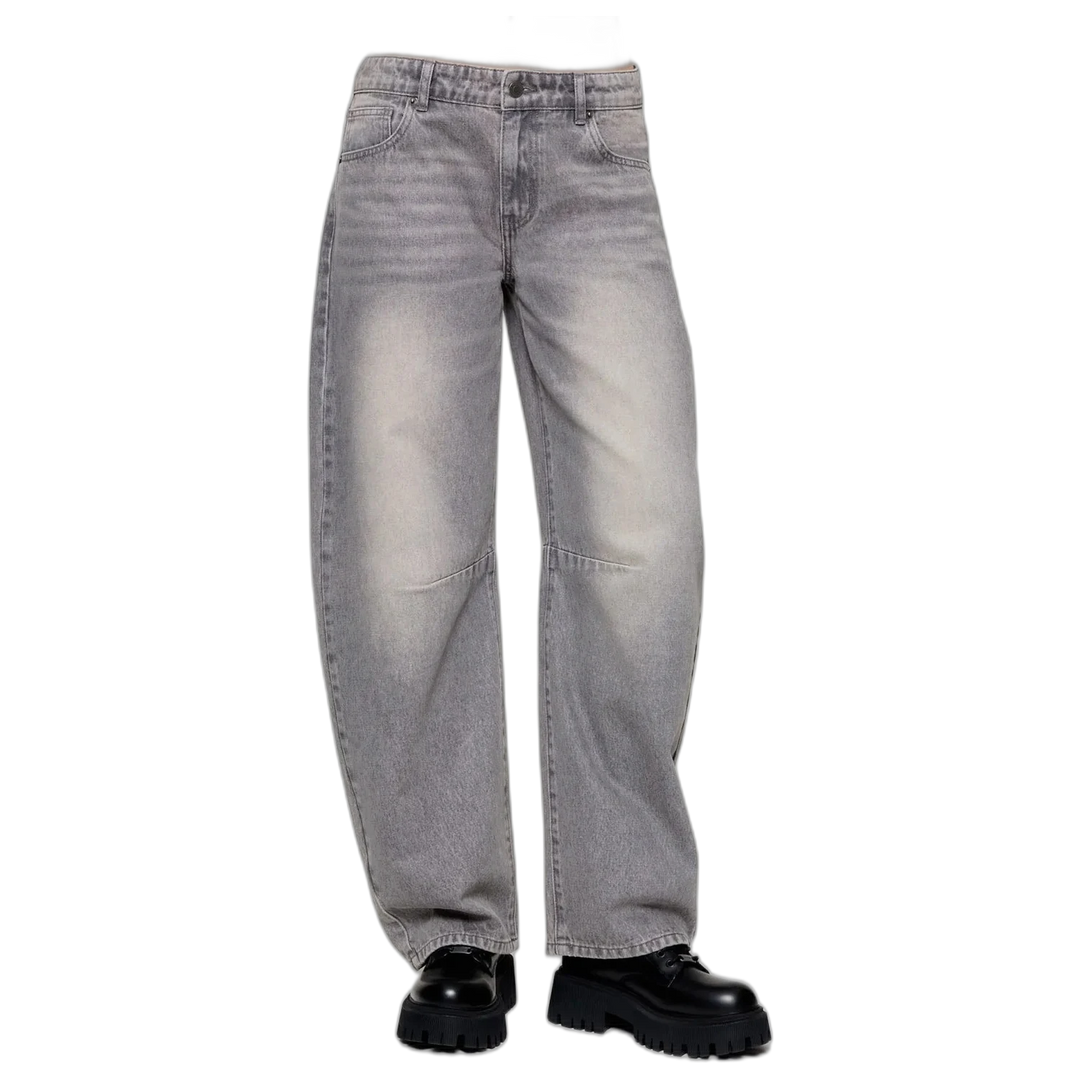 Jean Baggy Grey 47 Street Mujer