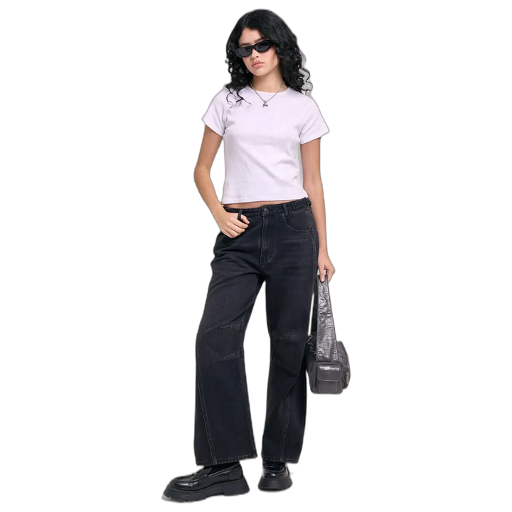 Jean Baggy Rules Black 47 Street Mujer