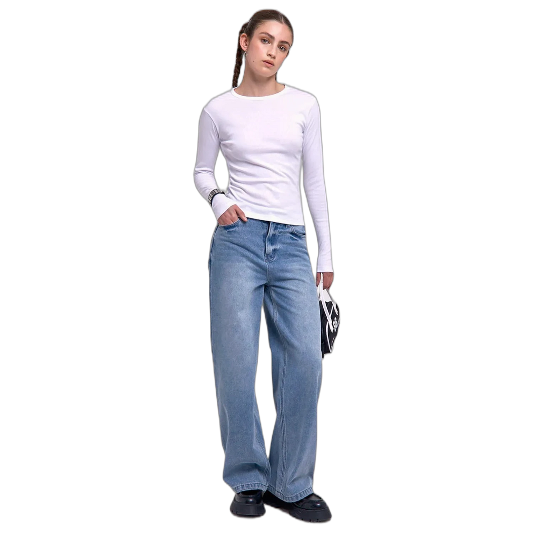 Jean 47 Street Wide Leg Ox para Mujer