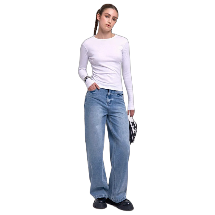 Jean 47 Street Wide Leg Ox para Mujer