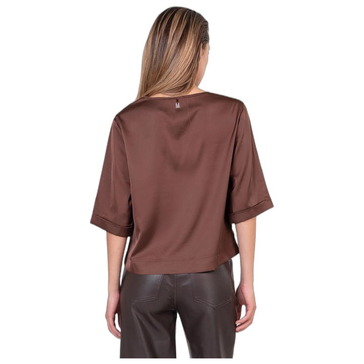 Blusa Melocoton Maite Manga 3/4 Estampada