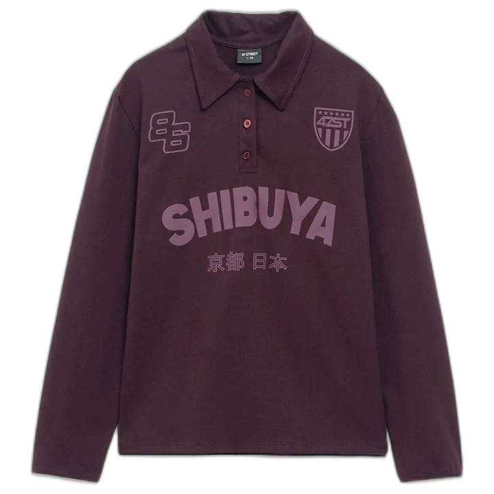 Chomba 47 Street Japan Manga Larga para Mujer