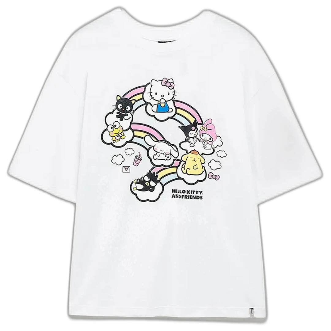 Remera 47 Street Kitty Rainbow para Mujer
