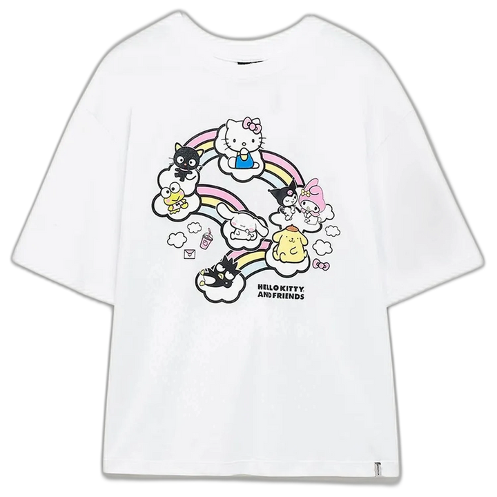 Remera 47 Street Kitty Rainbow para Mujer