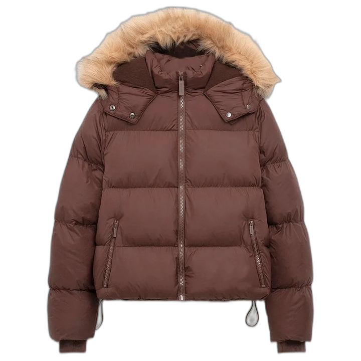 Campera Pause 47 Street Mujer Abrigada con Capucha