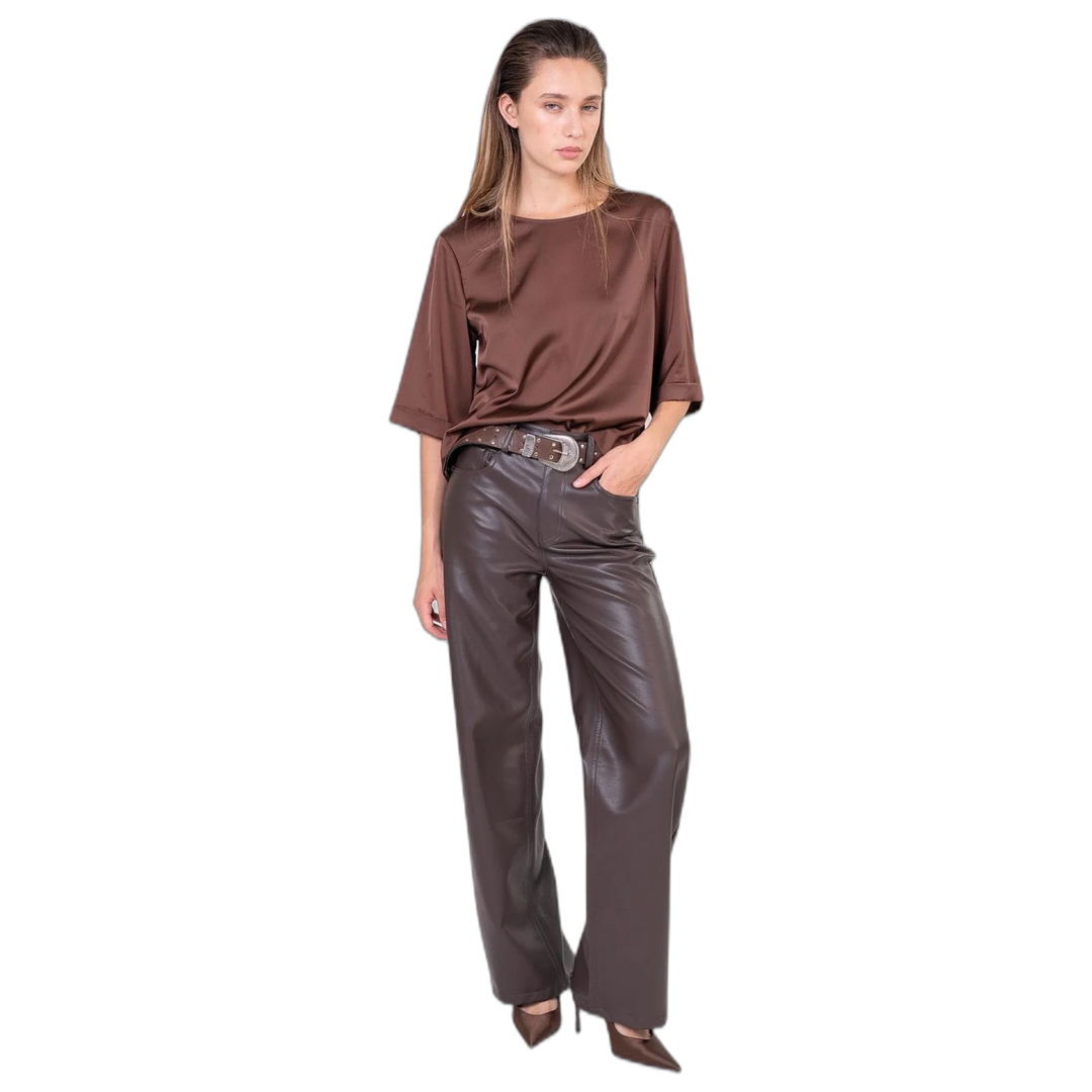 Blusa Melocoton Maite Manga 3/4 Estampada