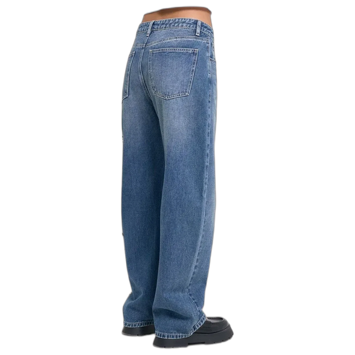 Jean 47 Street Baggy Bronce Mujer