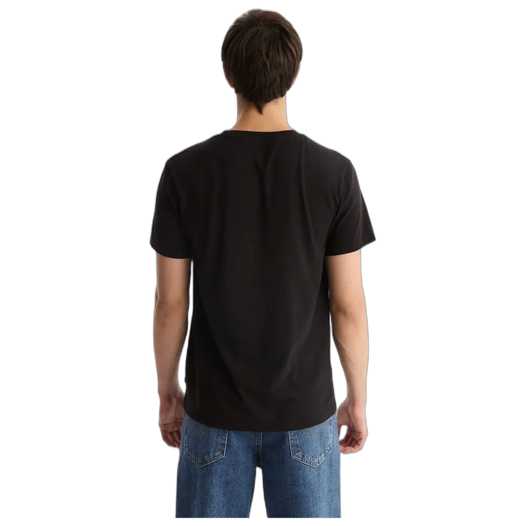 Remera Levis Graphic Set In Neck Skull Cow Negra