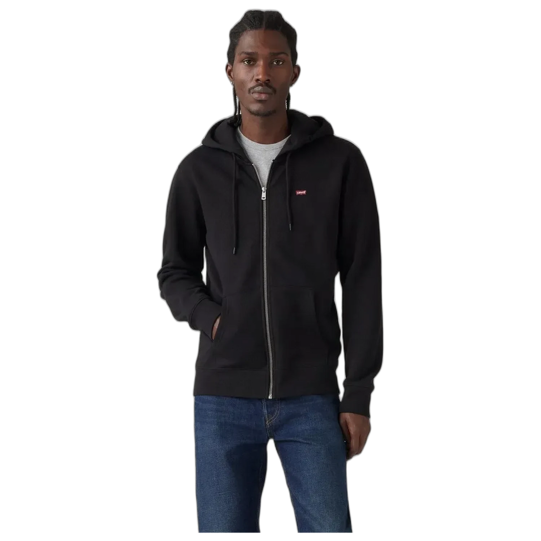 Buzo Levis Core NG Zip Up Negro con Capucha