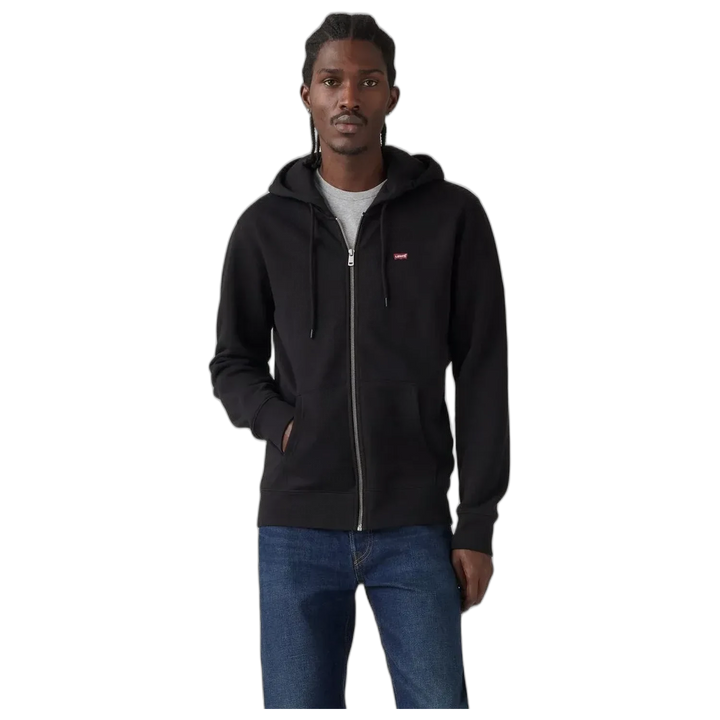 Buzo Levis Core NG Zip Up Negro con Capucha