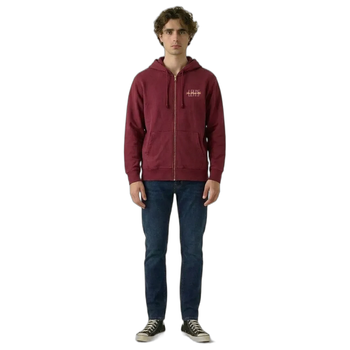 Buzo con Capucha Levis Relaxed Graphic Zip Up Tawny Hombre