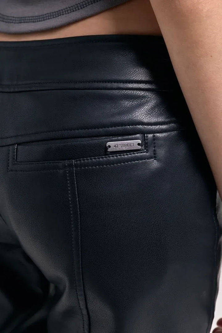 Pantalon 47 Street Muse Sastrero Recto Tiro Alto