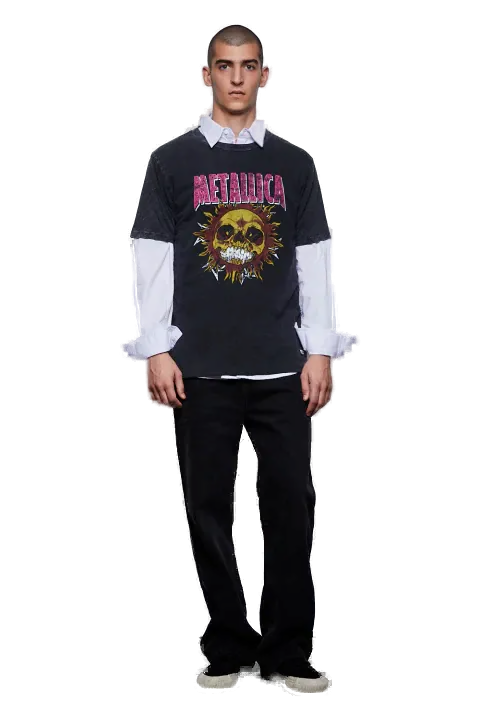 Remera Metallica Devil Sun