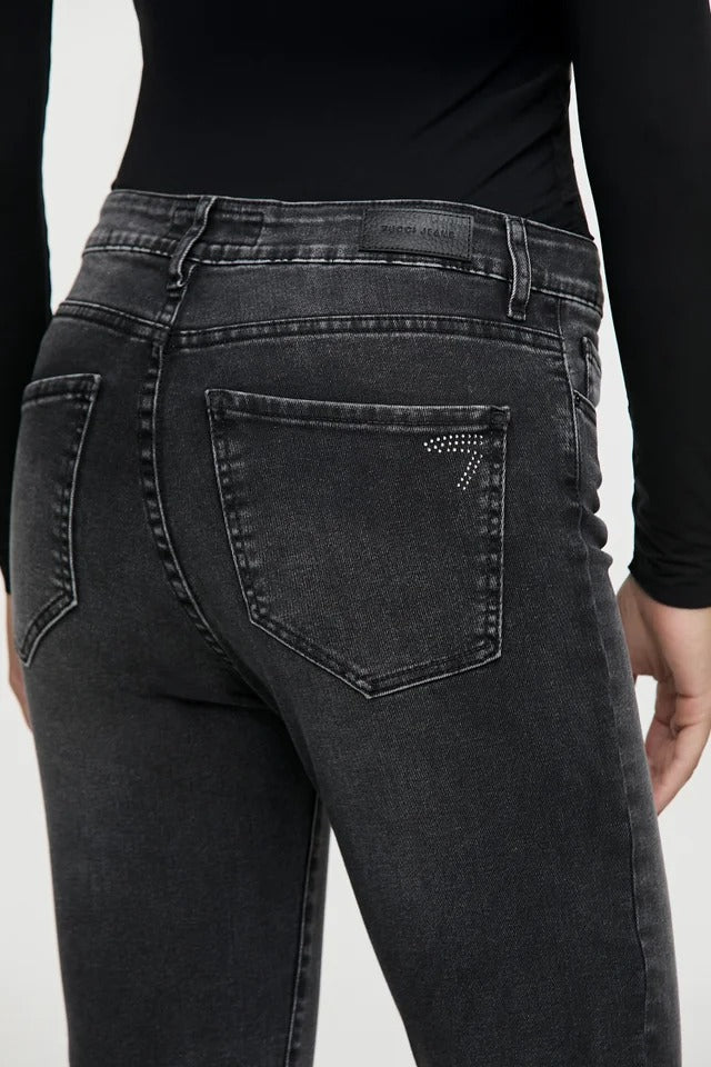 Pantalón Katy FL Black Iconic Tucci