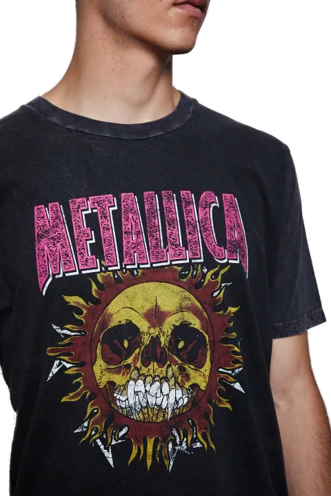 Remera Metallica Devil Sun