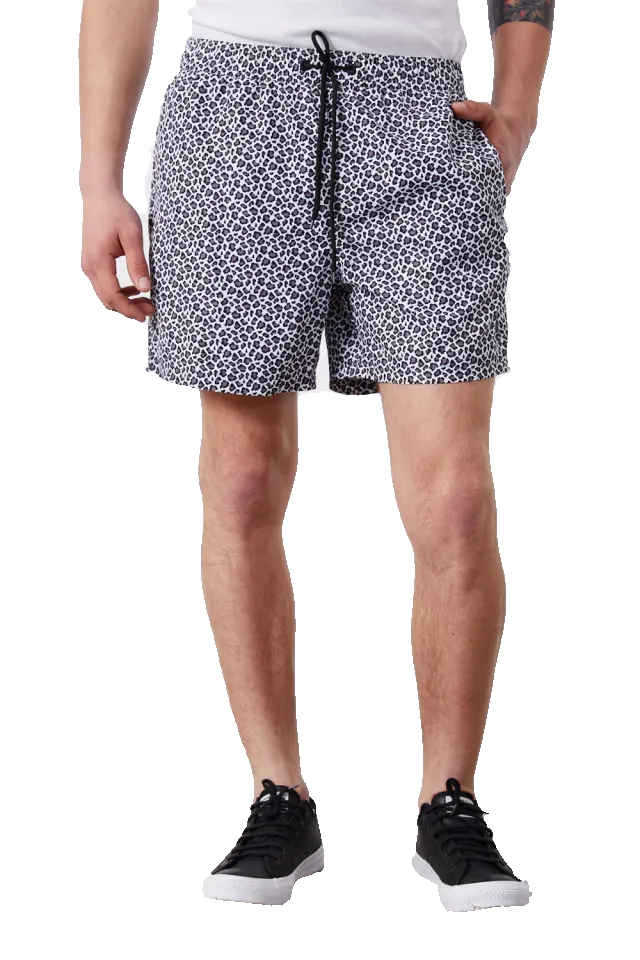 Traje de Baño Animal Print White