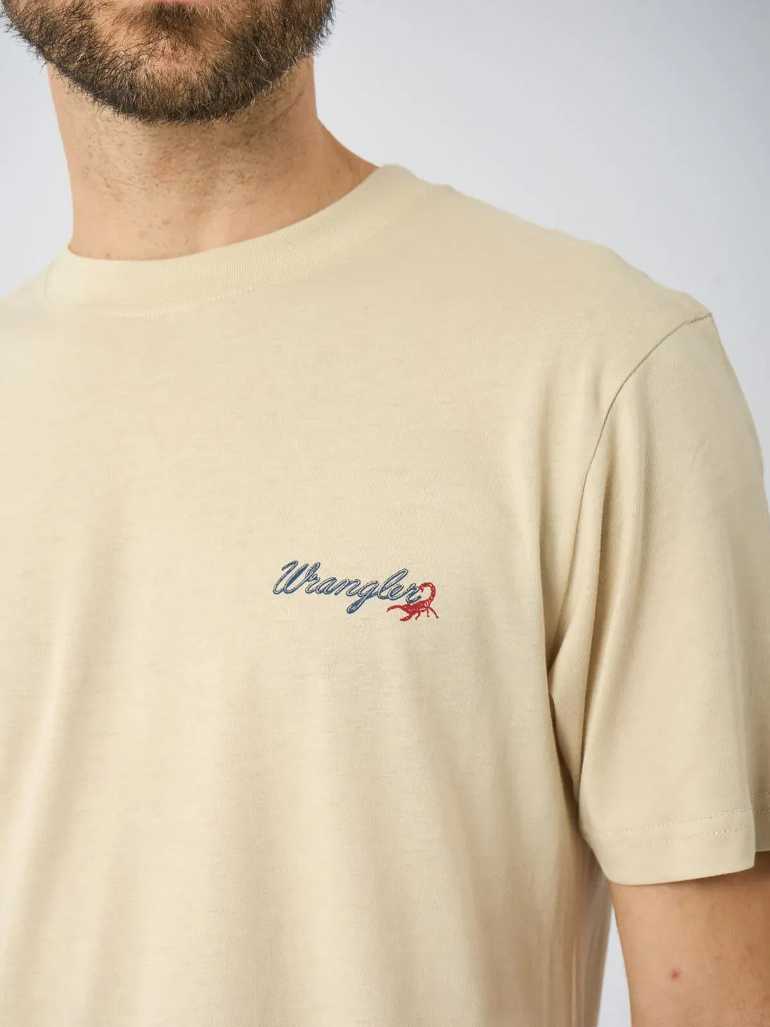 Remera Blank Wrangler Hombre