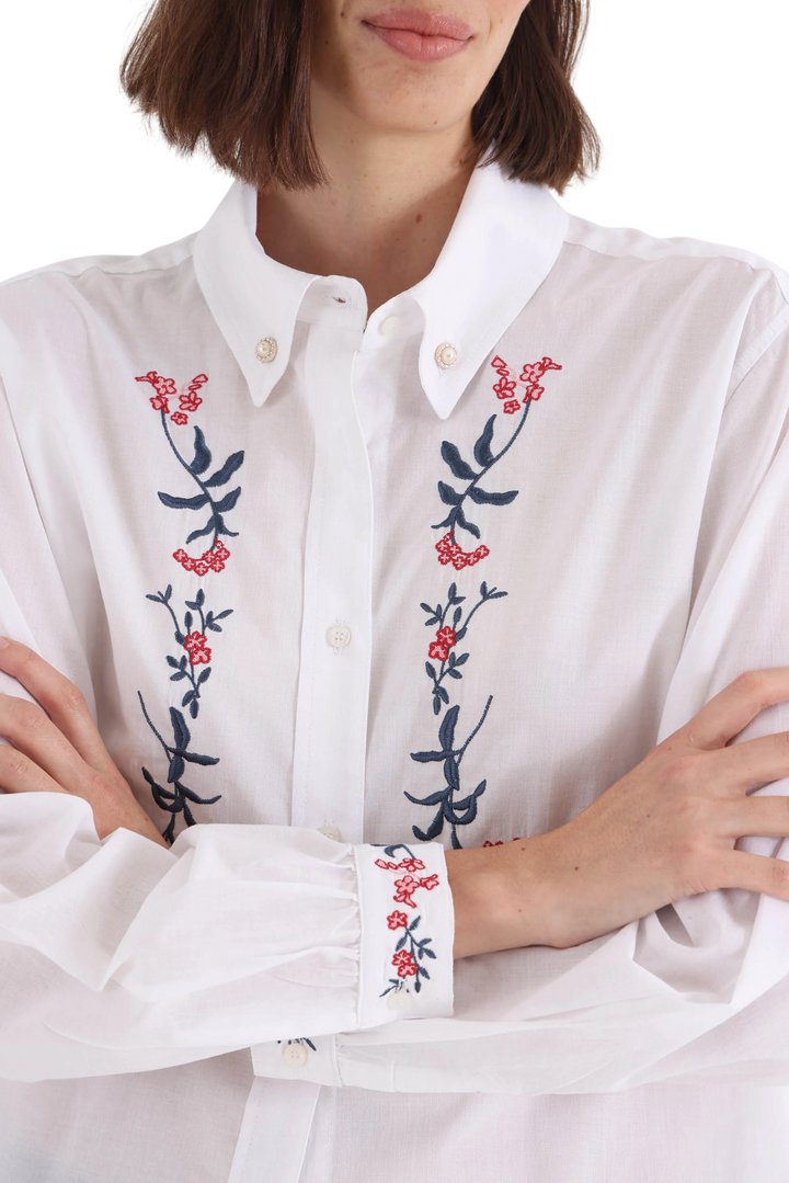 Camisa Bordada Alice Yagmour