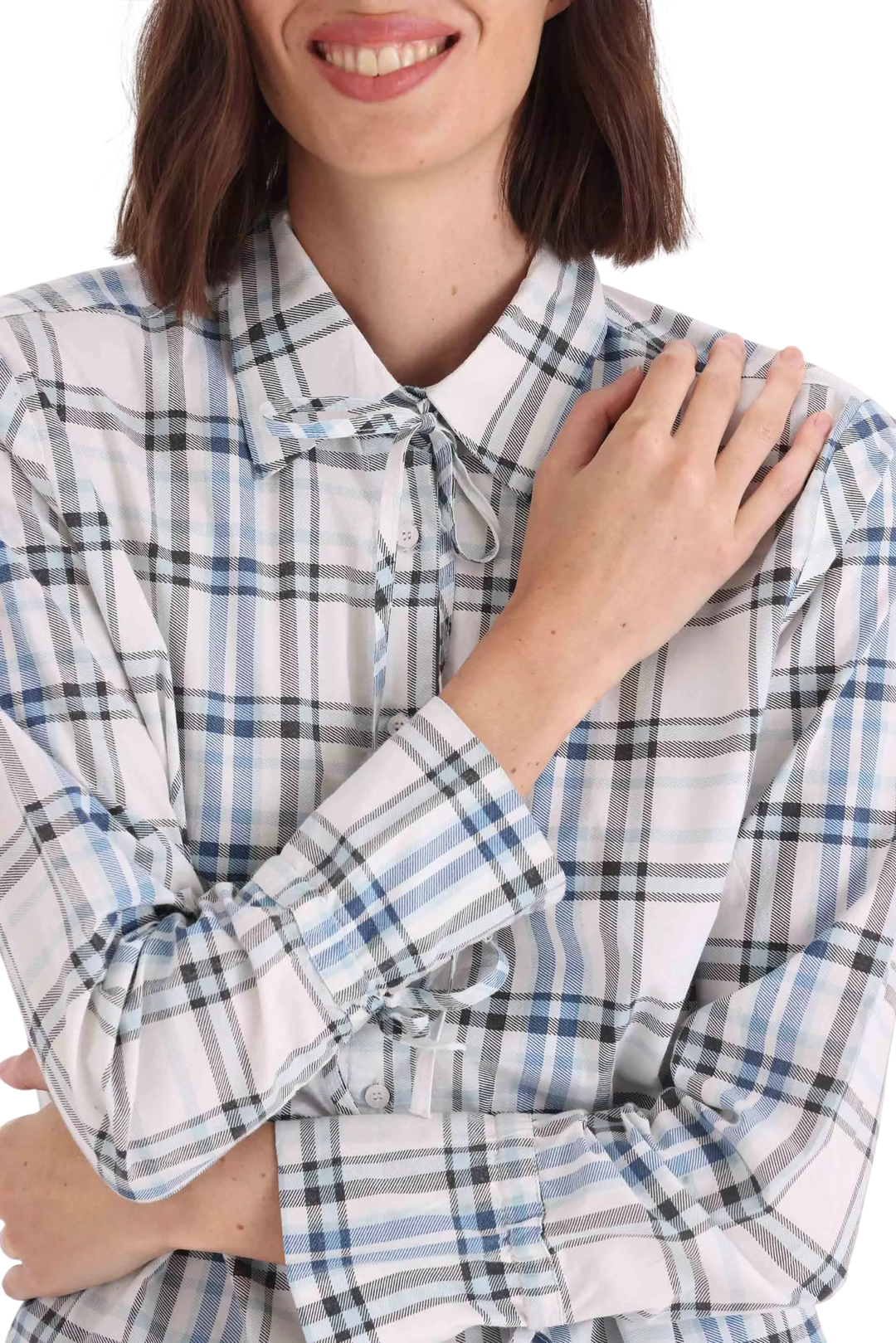 Camisa Yagmour Algodón Carol Mujer Manga Larga