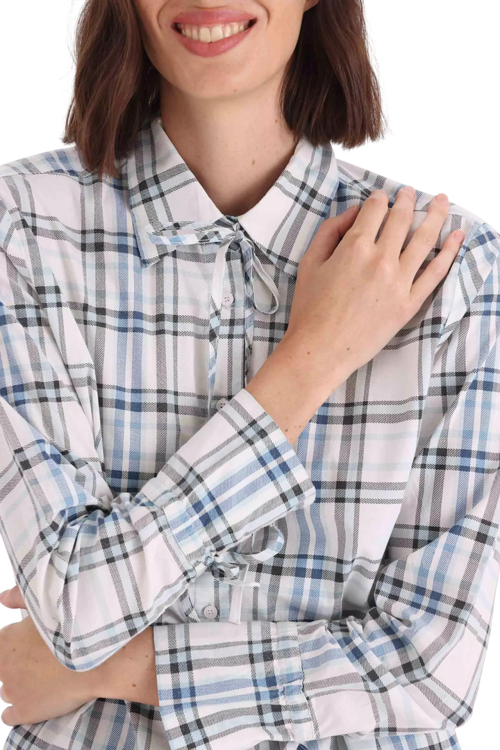 Camisa Yagmour Algodón Carol Mujer Manga Larga