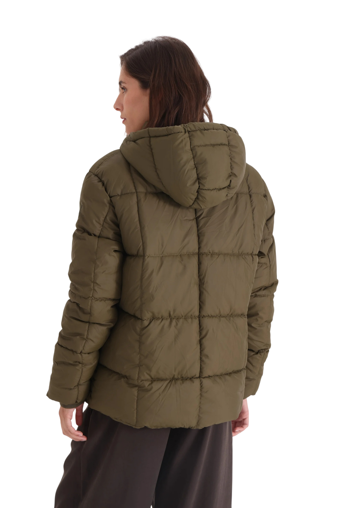 Campera Puffer Impermeable Lori Yagmour Mujer