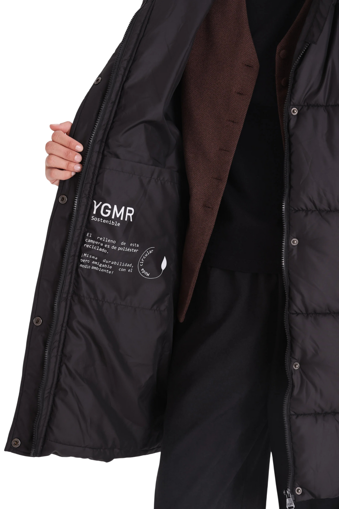 Campera Puffer Impermeable Aurora Yagmour Mujer