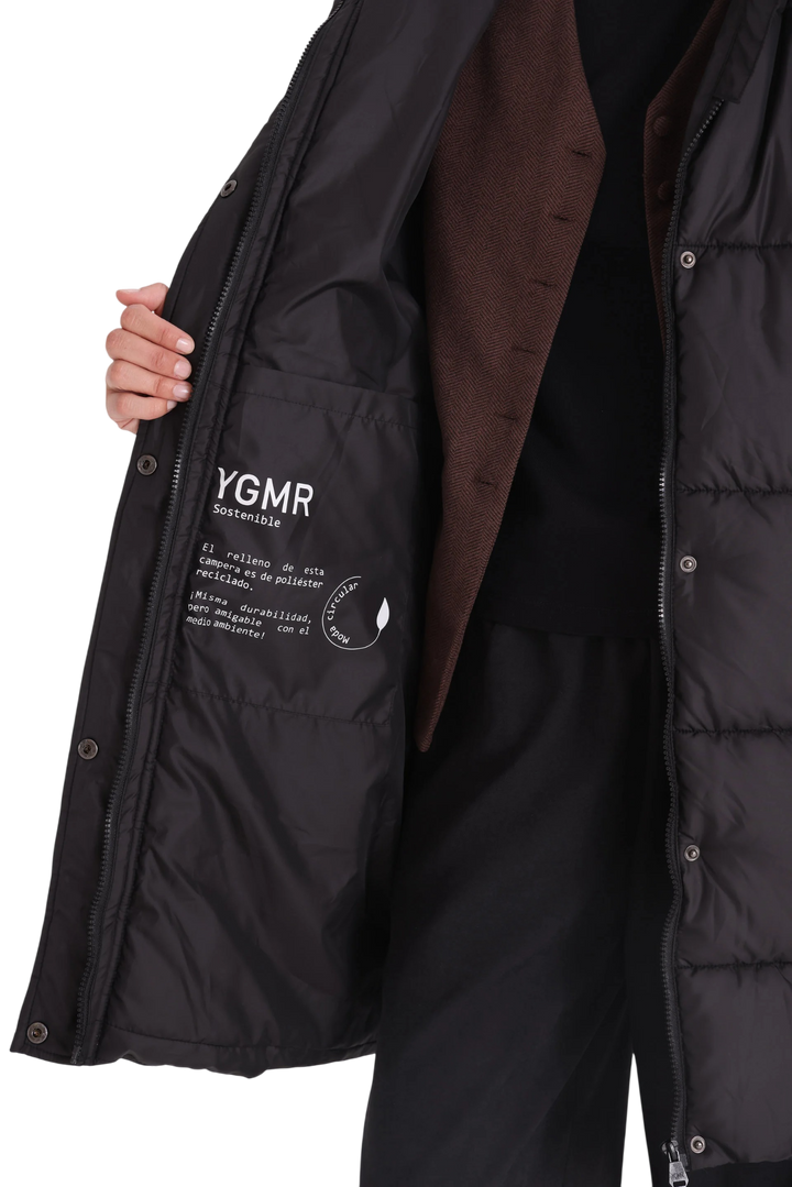 Campera Puffer Impermeable Aurora Yagmour Mujer