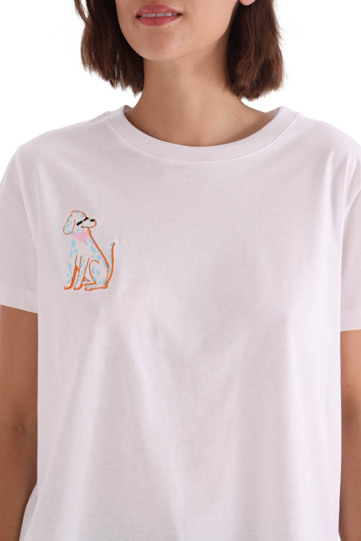 Remera Yagmour Animal Lover Manga Corta para Mujer