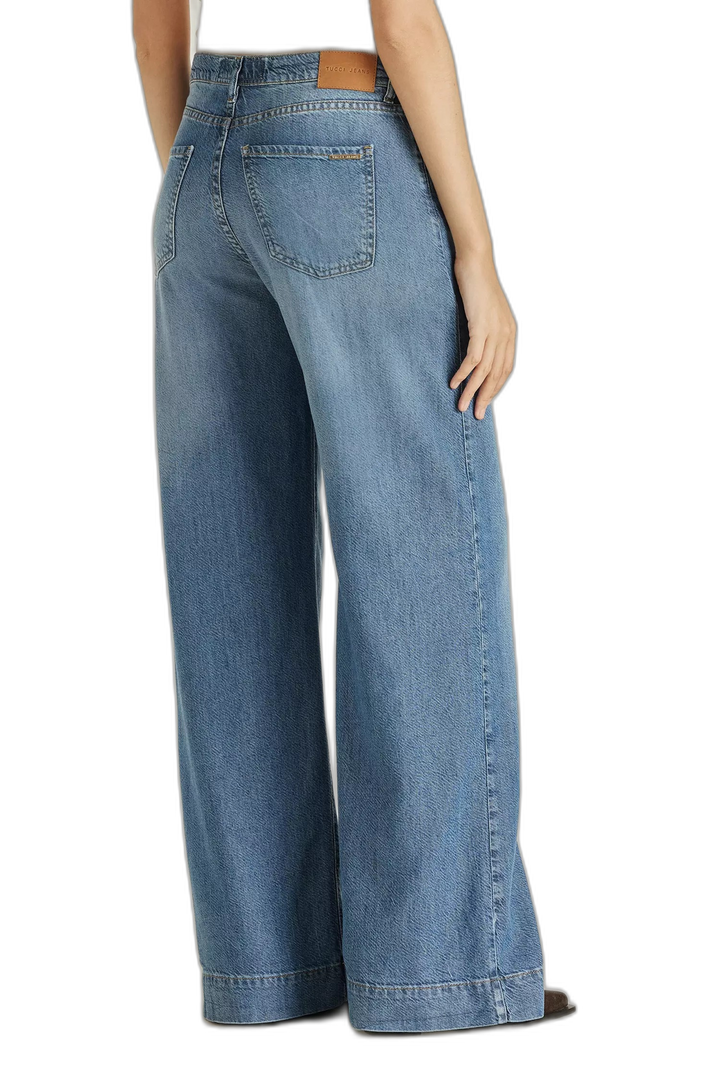 PANTALON CHLOE BLUE TENCEL