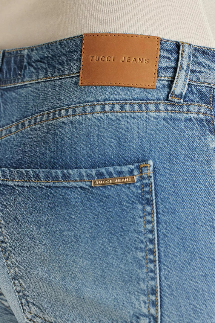 PANTALON CHLOE BLUE TENCEL