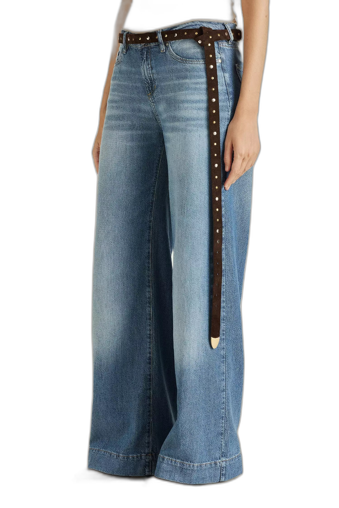 PANTALON CHLOE BLUE TENCEL