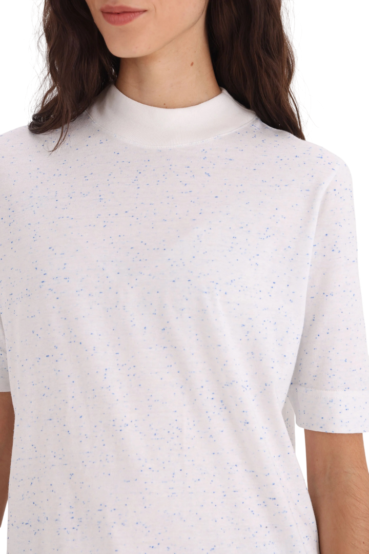 Remera Justina Mouline Mujer Manga Corta