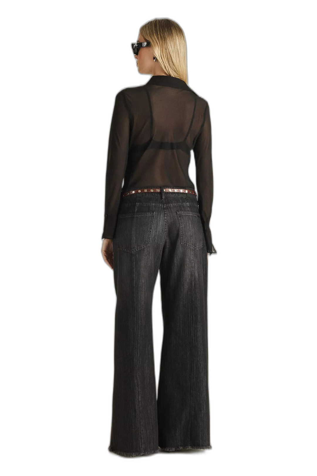 PANTALON REGINA BLACK TENCEL