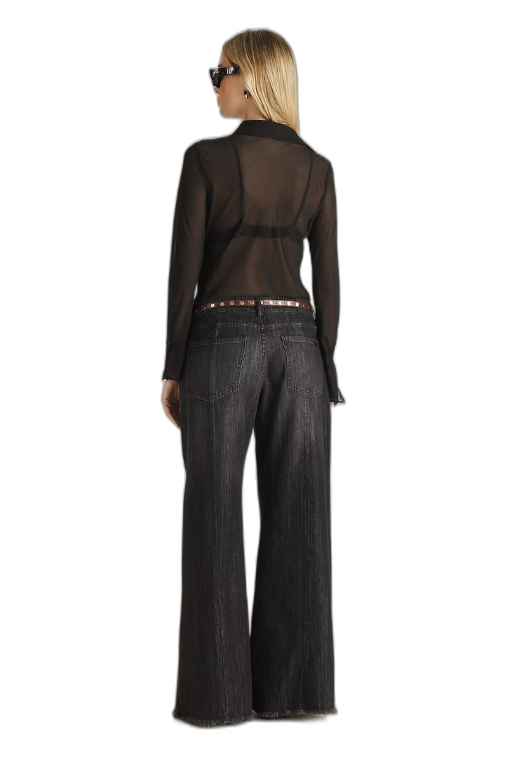 PANTALON REGINA BLACK TENCEL