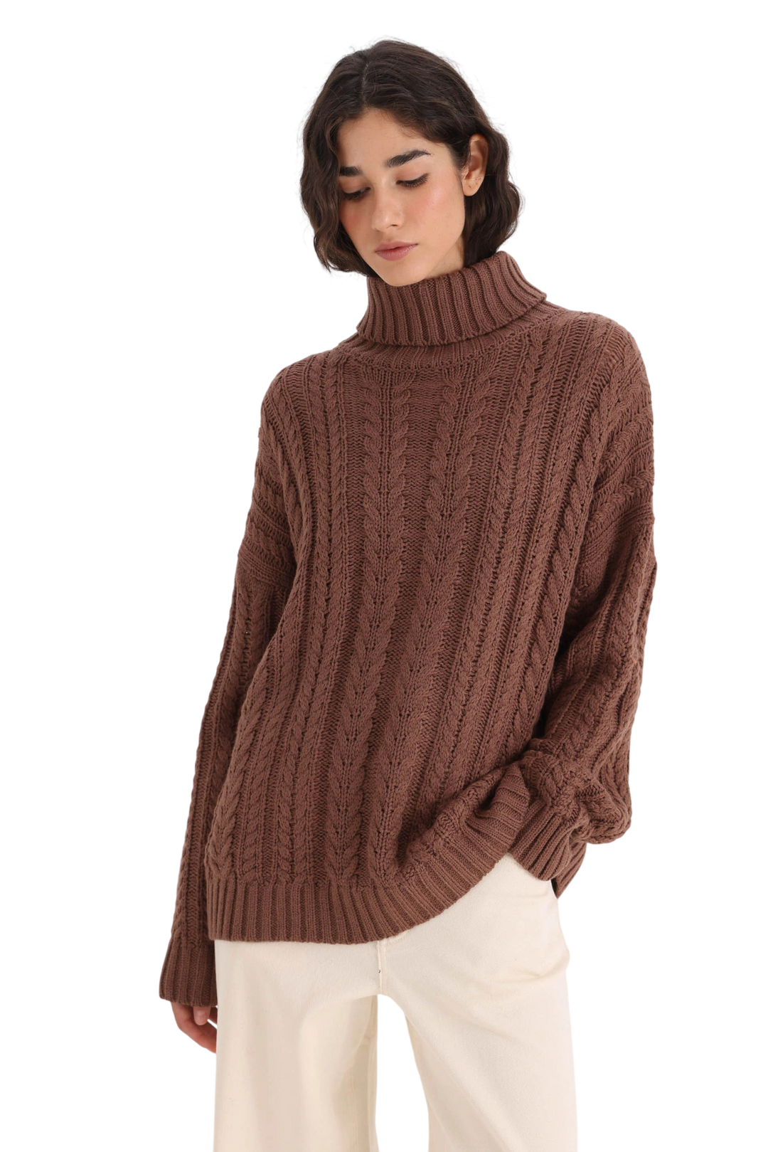 Polerón Yagmour Valeria Mujer Cuello Alto