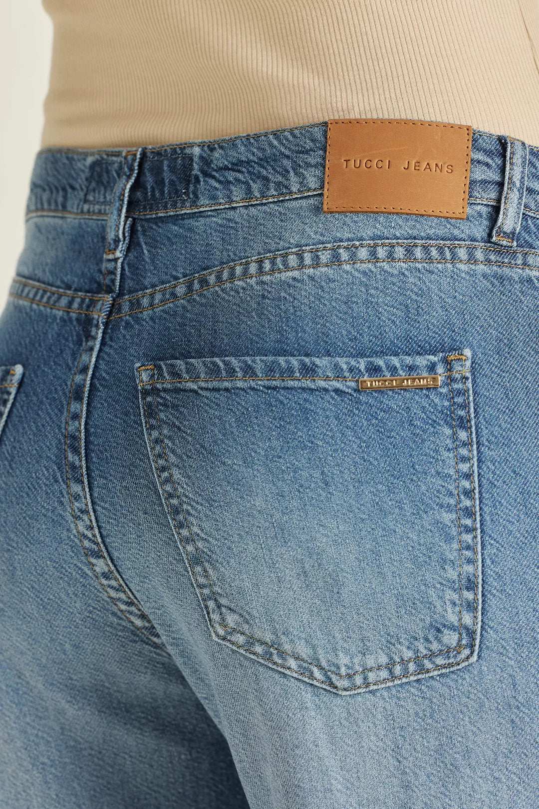 PANTALON CHLOE BLUE TENCEL