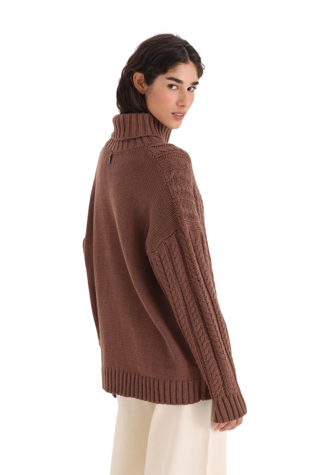 Polerón Yagmour Valeria Mujer Cuello Alto