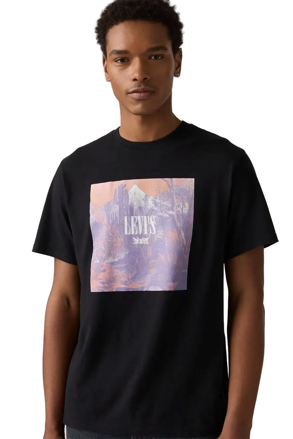 Remera Ss Relaxed Fit Square