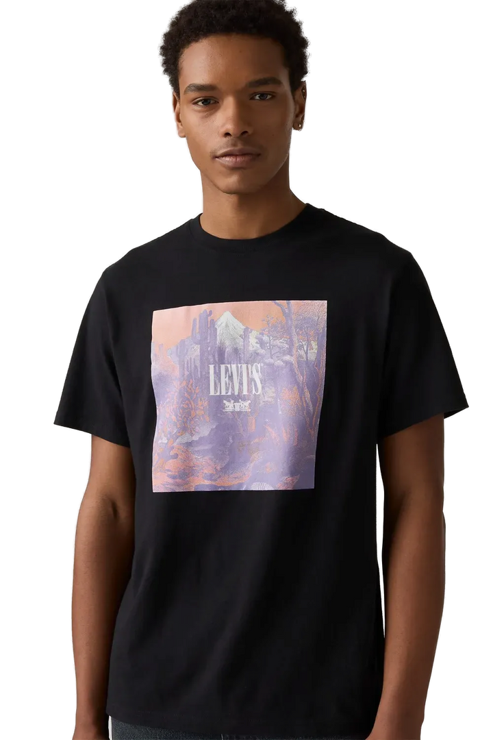 Remera Ss Relaxed Fit Square