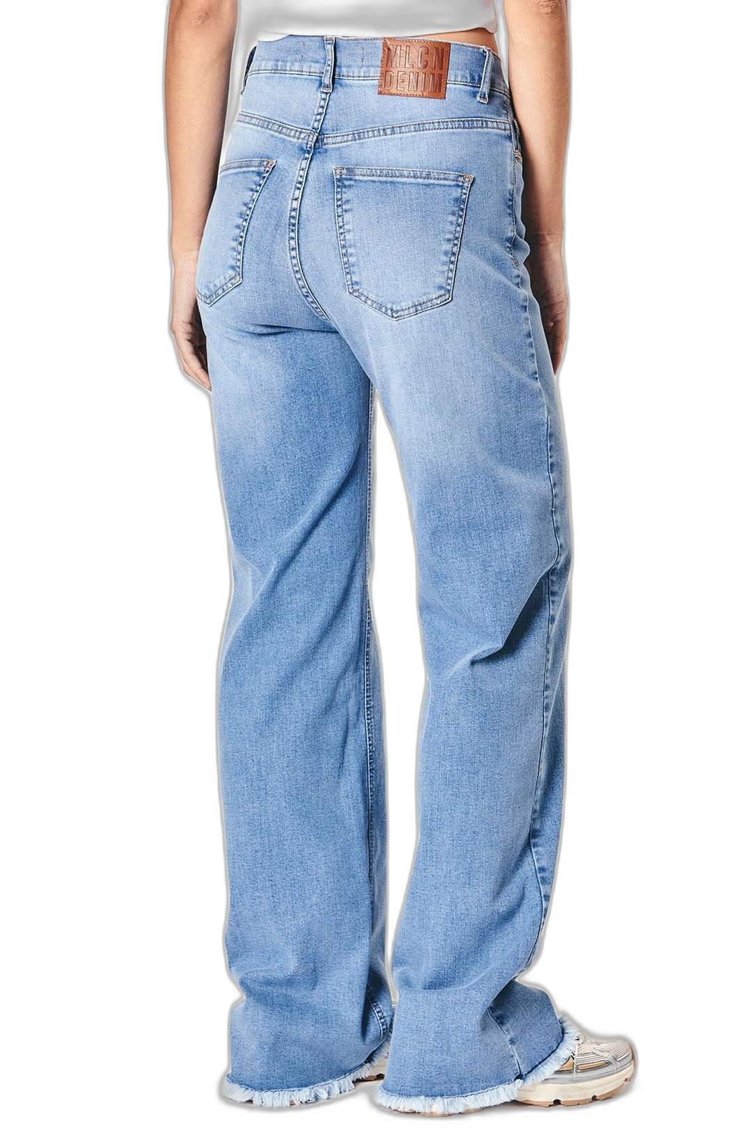 Jean Oxford High Comfort Blue
