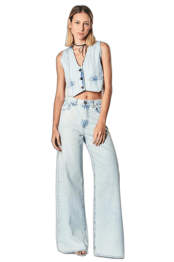 Jean Oxford Super Wide Celeste