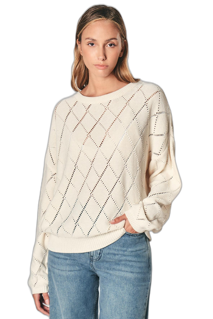 Sweater Boxy Rombos